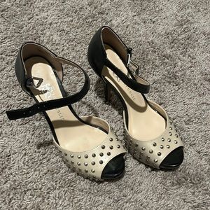 Studded heels